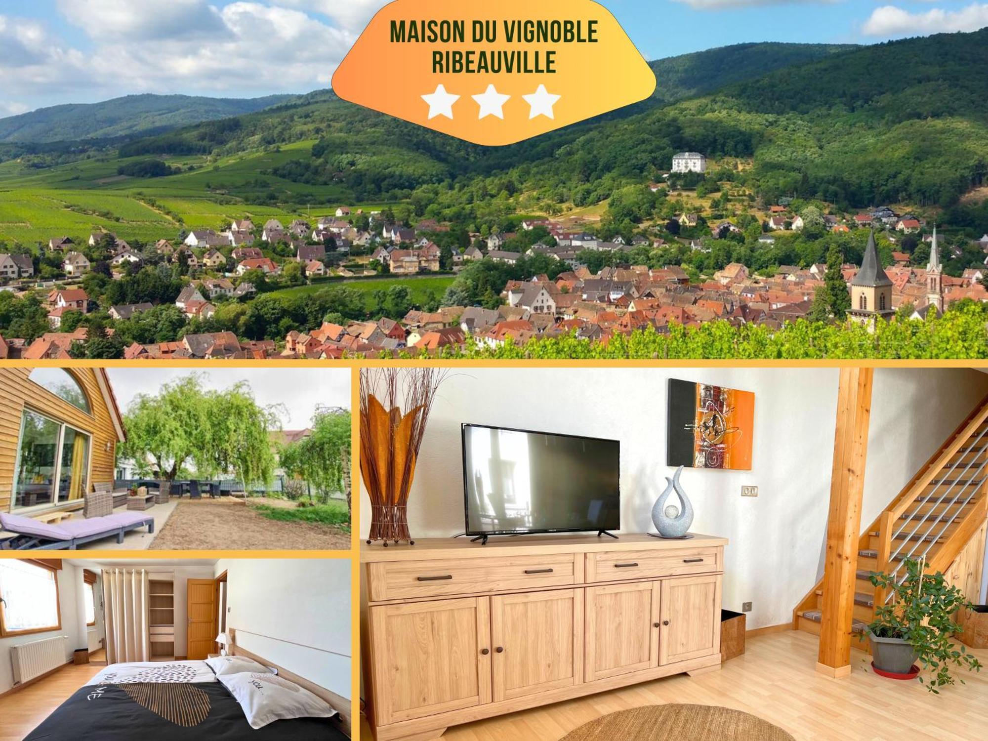 Maison Le Vignoble Avec Jardin - 6 Personnes Ribeauvillé Buitenkant foto